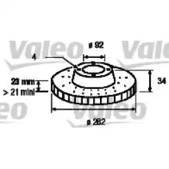 VALEO Ön Fren Diski Havalı Takım 186439