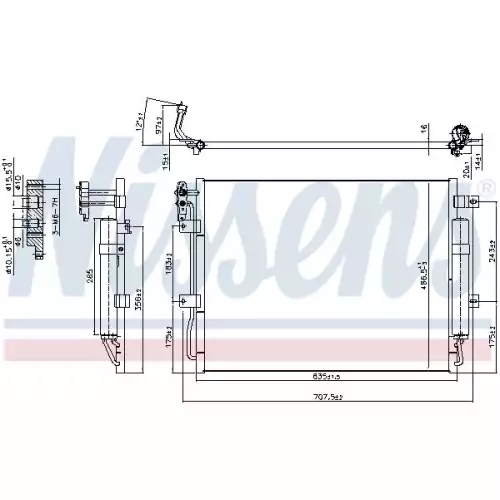 NISSENS Klima Radyatörü 940406