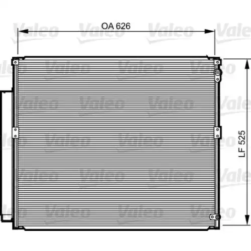 VALEO Klima Radyatörü Kondenser 814230