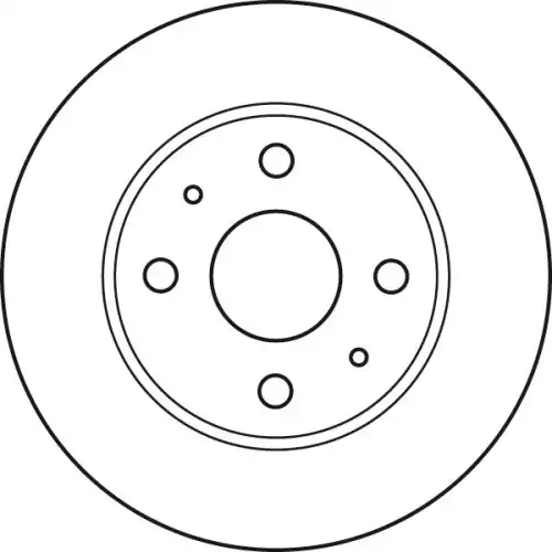 TRW Ön Fren Diski Havalı 234.4mm Takım DF4887