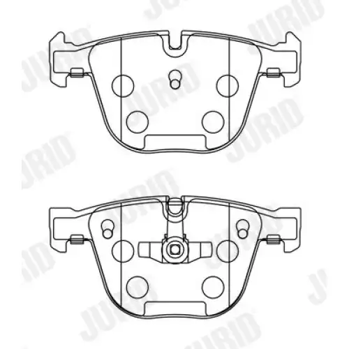 JURID Arka Fren Balatası 573271J