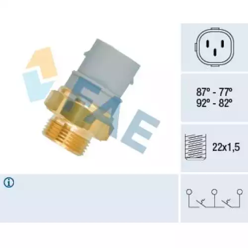 FAE Fan Müşürü Siyah FAE 38160