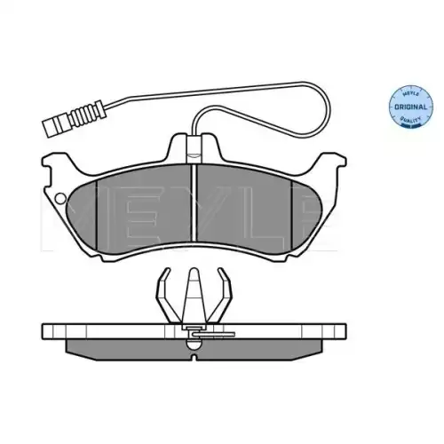 MEYLE Arka Fren Balatası 0252319017W