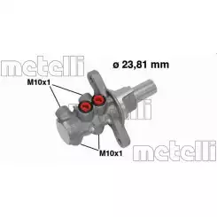 METELLI Fren Ana Merkezi Alüminyum Abssiz 05-0678