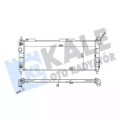 KALE Motor Su Radyatörü 371400