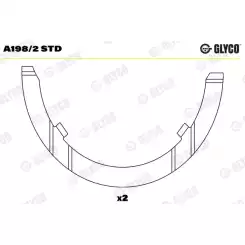 GLYCO Krank Ay Yatak Std A198/2 STD