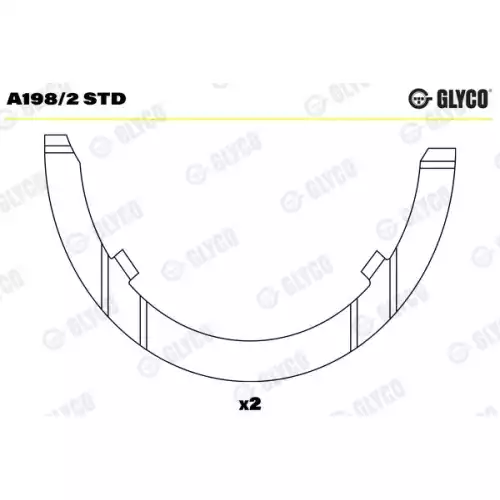 GLYCO Krank Ay Yatak Std A198/2 STD