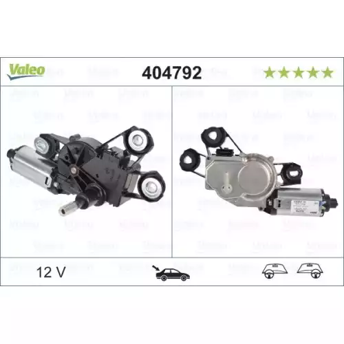 VALEO Arka Cam Silecek Motoru 404792