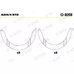 GLYCO Krank Ay Yatak Std A214/4 STD