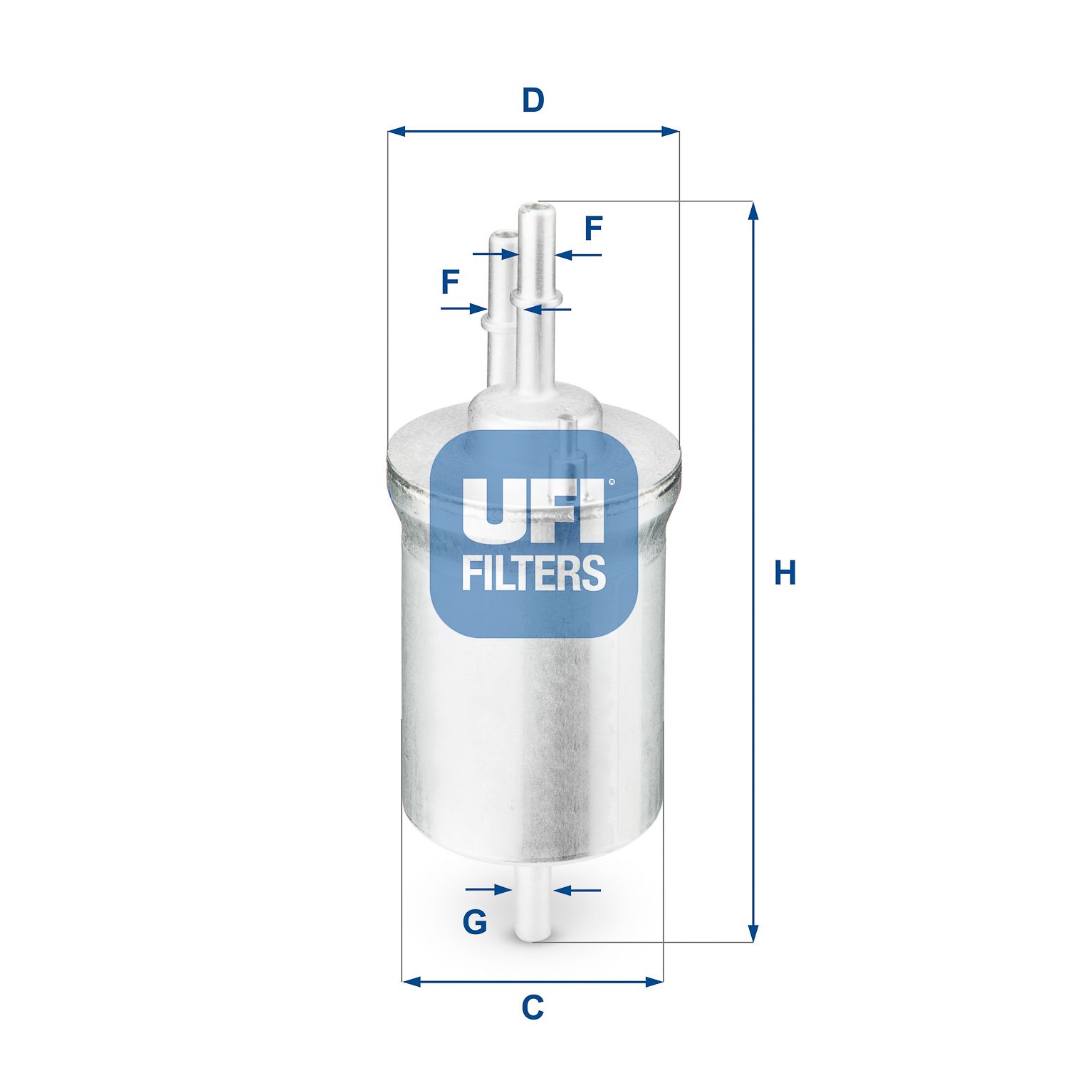 UFI Yakıt Filtre(6 Bar)