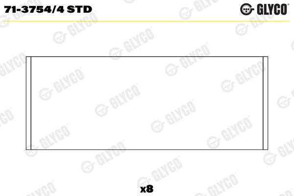 GLYCO Kol Yatak Std