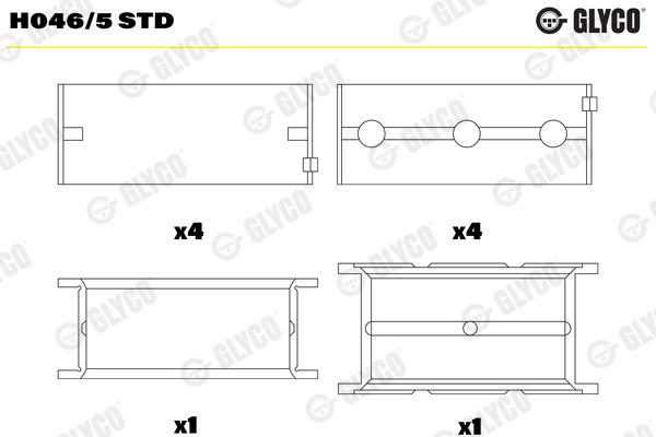 GLYCO Ana Yatak Std