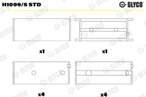 GLYCO Ana Yatak Std