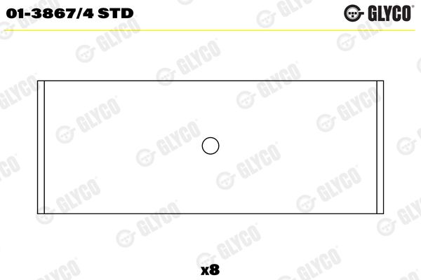 GLYCO Kol Yatak 8-Std