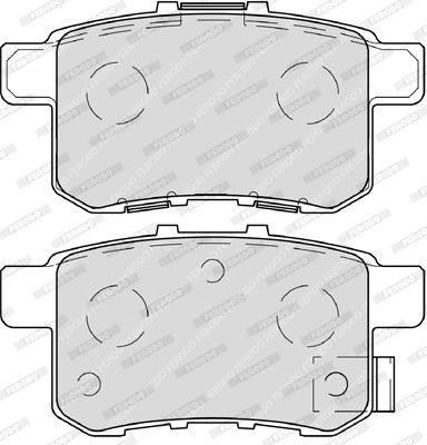 FERODO Arka Fren Balatası Tk