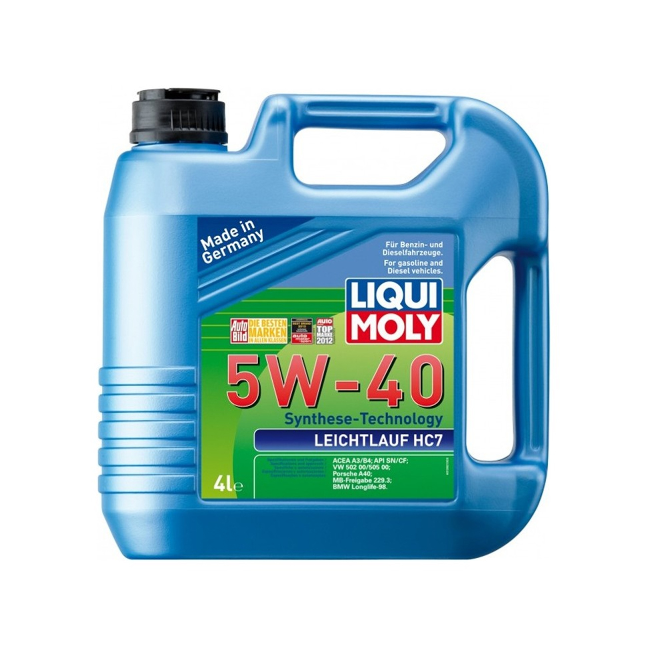 LIQUI MOLY Liqui Moly 5W-40 Leichtlauf Hc7 4 Lt