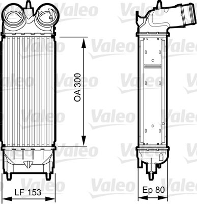 VALEO Turbo Radyatörü İntercooler