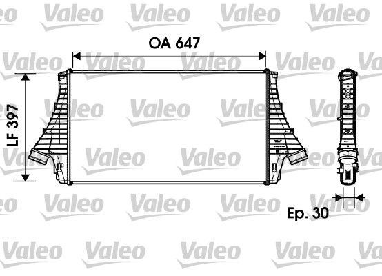 VALEO Turbo Radyatörü İntercooler