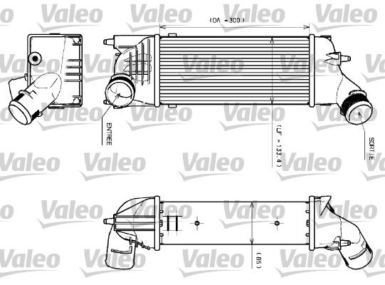 VALEO Turbo Radyatörü İntercooler