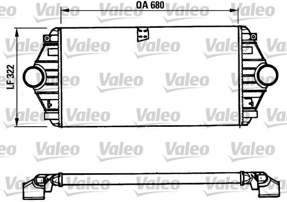 VALEO Turbo Radyatörü İntercooler