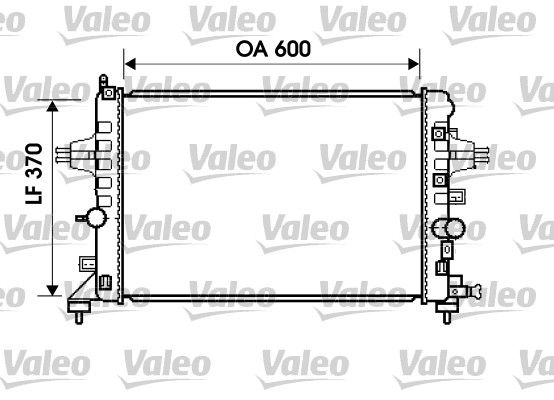 VALEO Motor Su Radyatörü