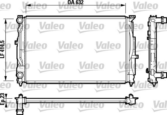 VALEO Motor Su Radyatörü