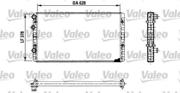 VALEO Motor Su Radyatörü Klimalı