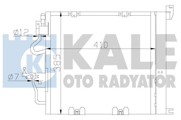 KALE Klima Radyatörü Kondanser