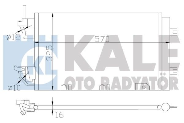 KALE Klima Radyatörü Kondanser