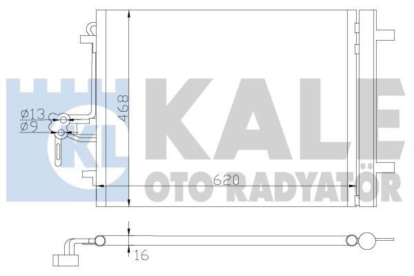 KALE Klima Radyatörü Kondanser