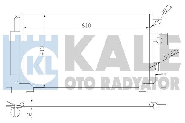 KALE Klima Radyatörü Kondanser