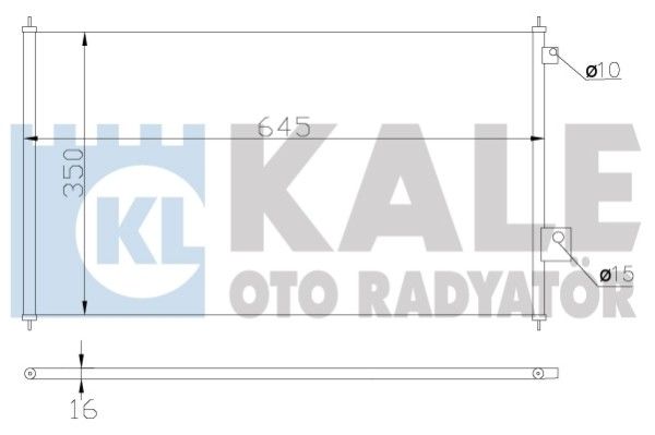 KALE Klima Radyatörü Kondanser