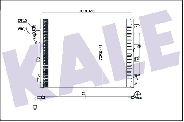 KALE Klima Radyatörü Kondanser