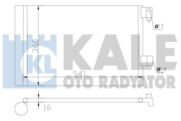 KALE Klima Radyatörü Kondanser