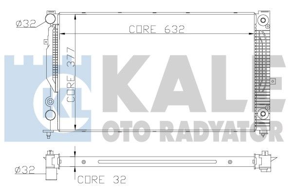 KALE Motor Su Radyatörü