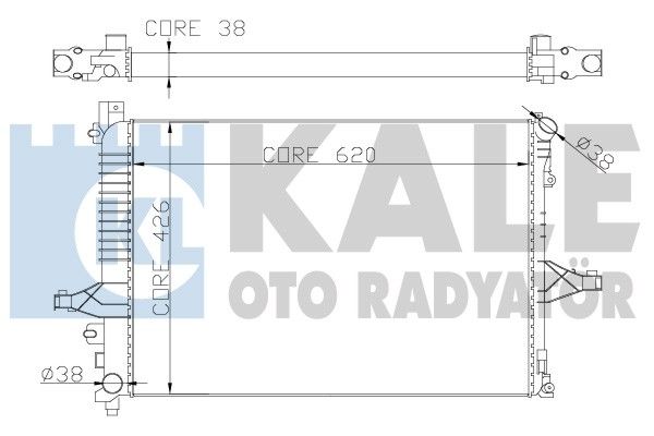 KALE Motor Su Radyatörü