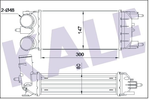 KALE Turbo Radyatörü İntercooler