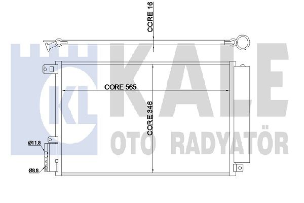 KALE Klima Radyatörü Kondanser