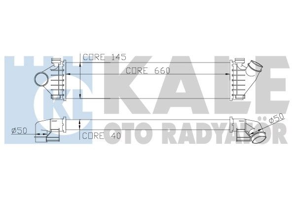 KALE Turbo Radyatörü İntercooler