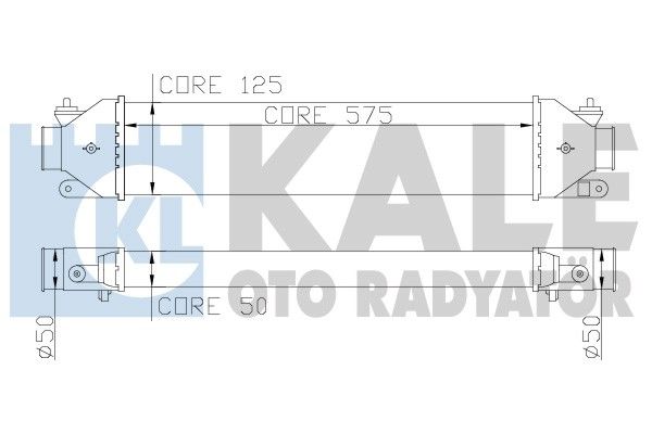 KALE Turbo Radyatörü İntercooler