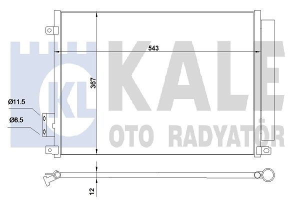 KALE Klima Radyatörü Kondanser