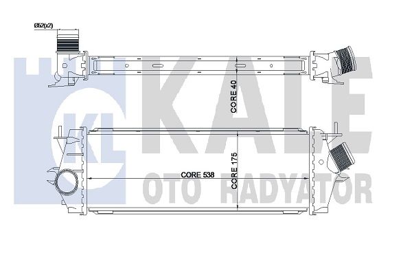KALE Turbo Radyatörü İntercooler