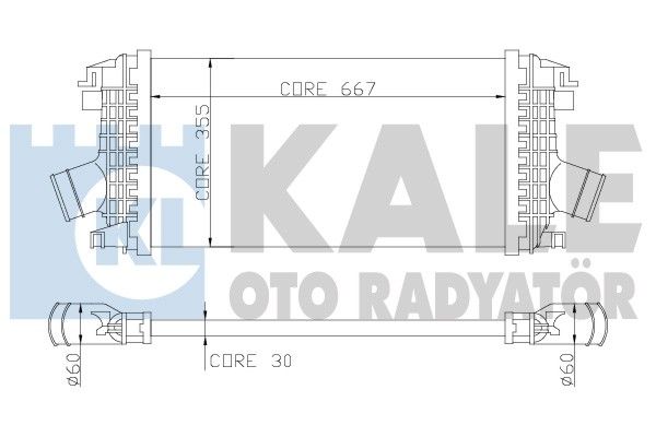 KALE Turbo Radyatörü İntercooler