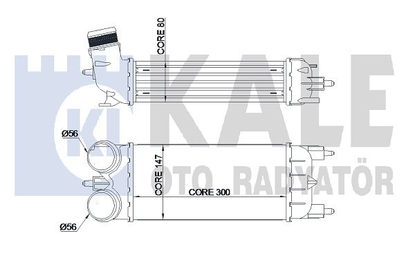 KALE Turbo Radyatörü İntercooler