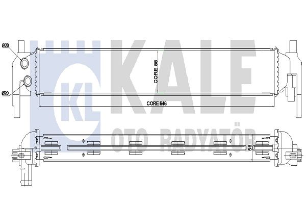 KALE Turbo Radyatörü İntercooler