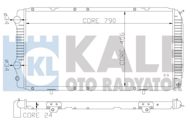 KALE Motor Su Radyatörü Brazing