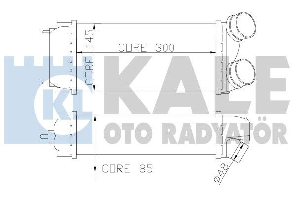 KALE Turbo Radyatörü İntercooler