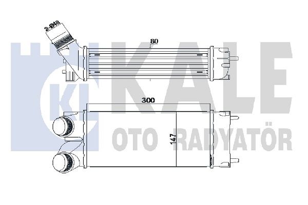 KALE Turbo Radyatörü İntercooler