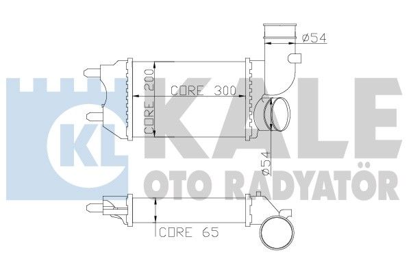 KALE Turbo Radyatörü İntercooler