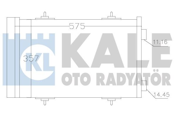 KALE Klima Radyatörü Kondanser